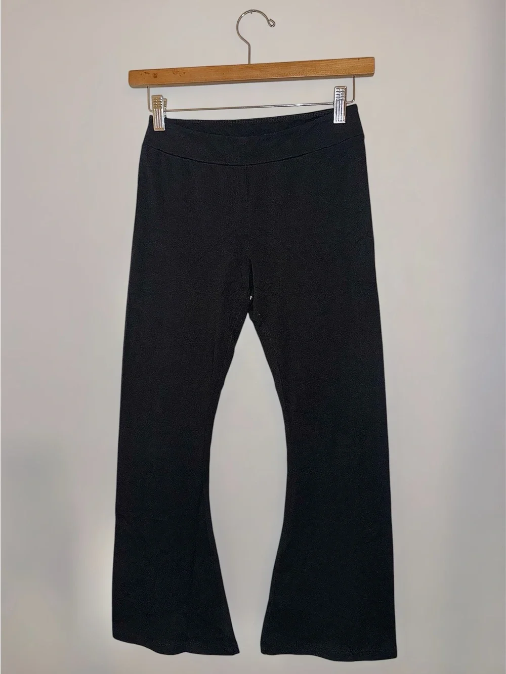Cat & Jack Black Stretch Flare Pants XL (14) Girls